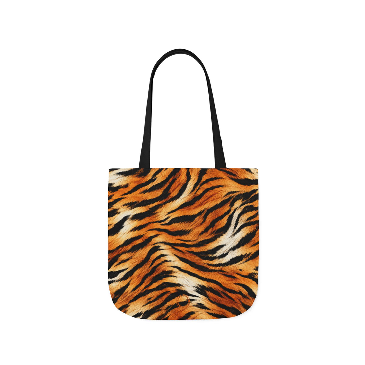 Tiger | Tiger Stripe Print All-Over Pattern Tote Bag
