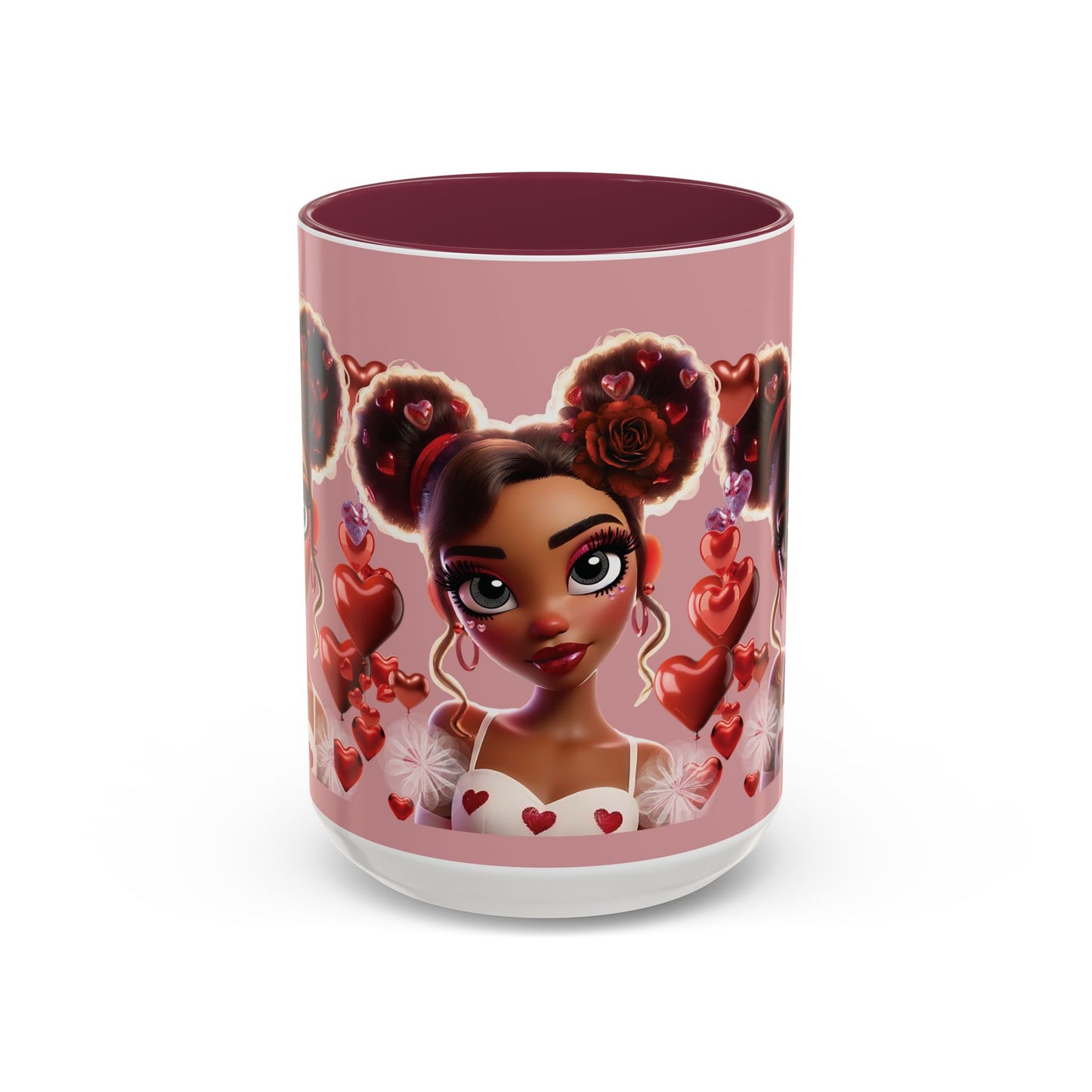 Heartbreaker 3| Cotton Candy - Coffee Mug, two-tone, 15 oz (multiple handle colors)