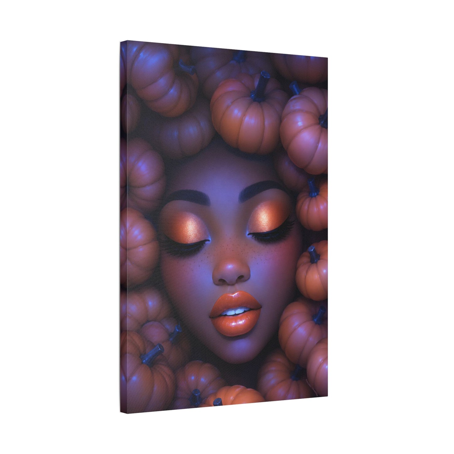 Harvest Muse 3 | Harvest Twilight, Stretched Satin Canvas Wall Art