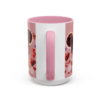 Heartbreaker 3| Cotton Candy - Coffee Mug, two-tone, 15 oz (multiple handle colors)