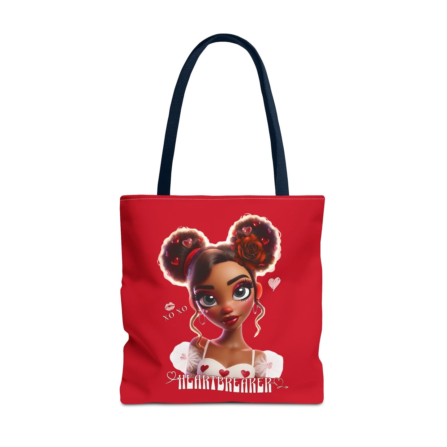 Heartbreaker 3 | Cherry - Tote Bag, two-tone (multiple sizes/handle colors)