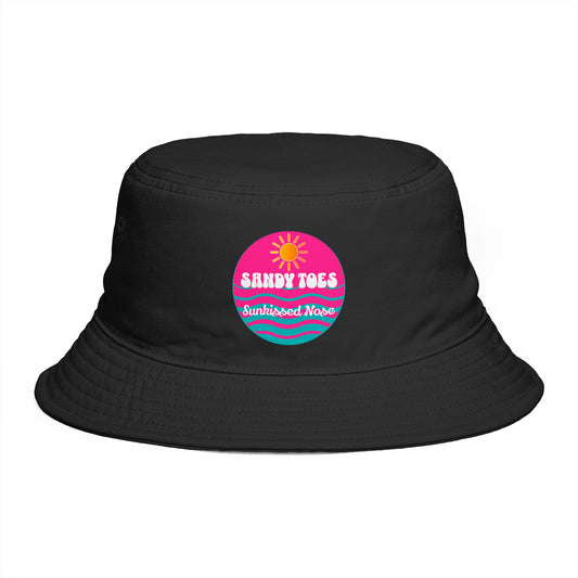 Sandy Toes | Passion Fruit Emblem Bucket Hat (multiple colors)