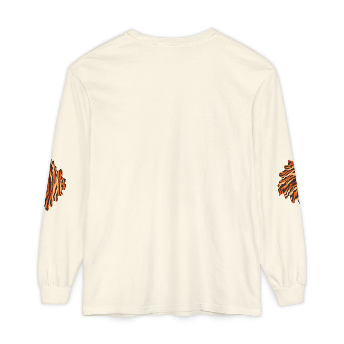 Tiger | Tiger Stripe Patch Long Sleeve T-Shirt (multiple colors)
