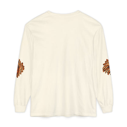 Tiger | Tiger Stripe Patch Long Sleeve T-Shirt (multiple colors)