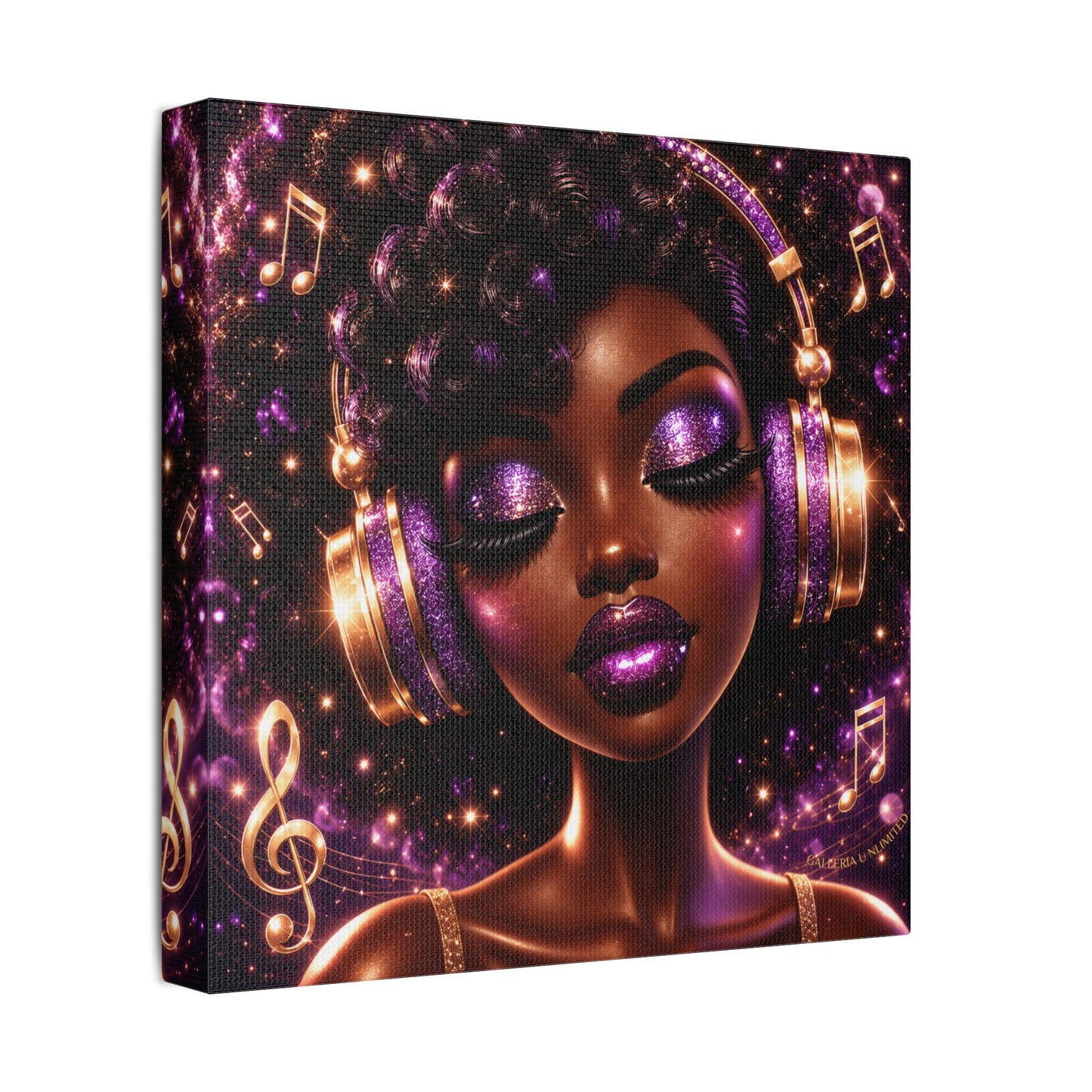 Soul in Stereo | The Melody, Satin Stretched Canvas