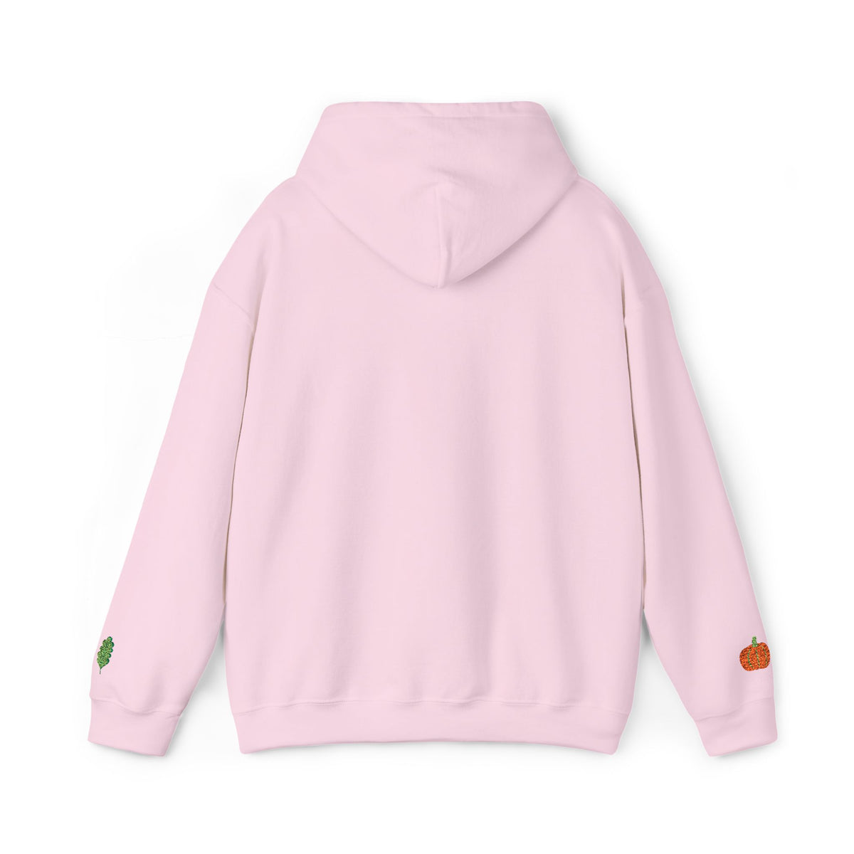 Autumn Harvest 3 | 'Grateful' Light Green Embroidered Fall Hoodie (multiple colors)
