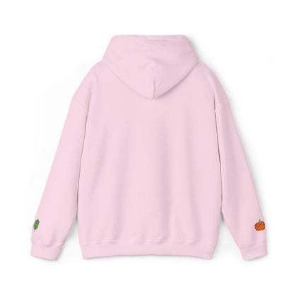 Autumn Harvest 3 | 'Grateful' Light Green Embroidered Fall Hoodie (multiple colors)