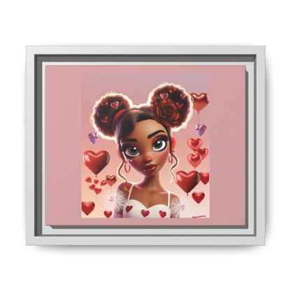 Heartbreaker 3 | Cotton Candy - Canvas Print, framed matte (multiple sizes)