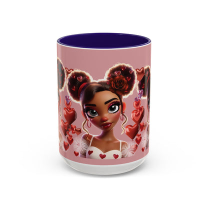 Heartbreaker 3| Cotton Candy - Coffee Mug, two-tone, 15 oz (multiple handle colors)