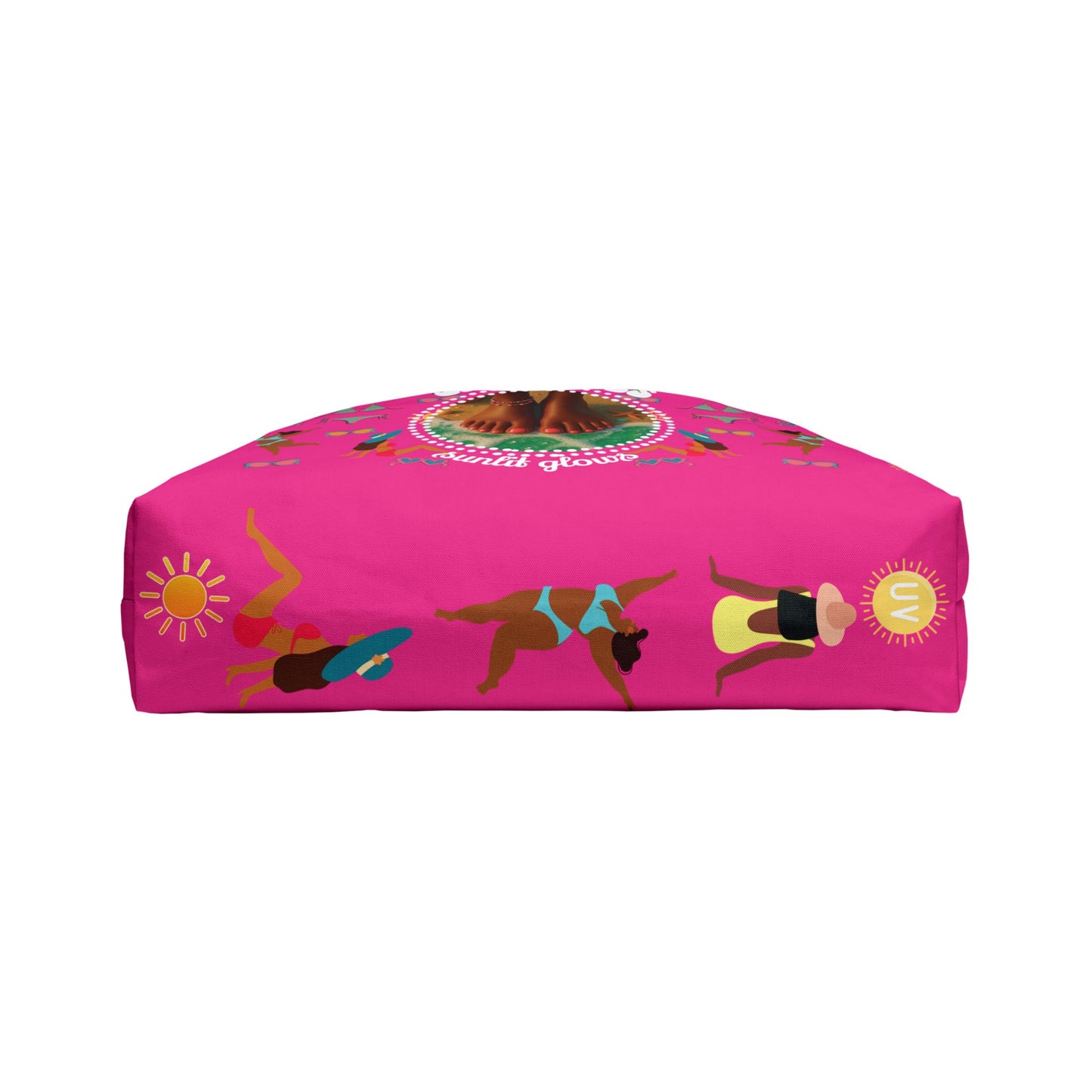 Sandy Toes | Weekender Tote Bag - Passionfruit1 (two sides)