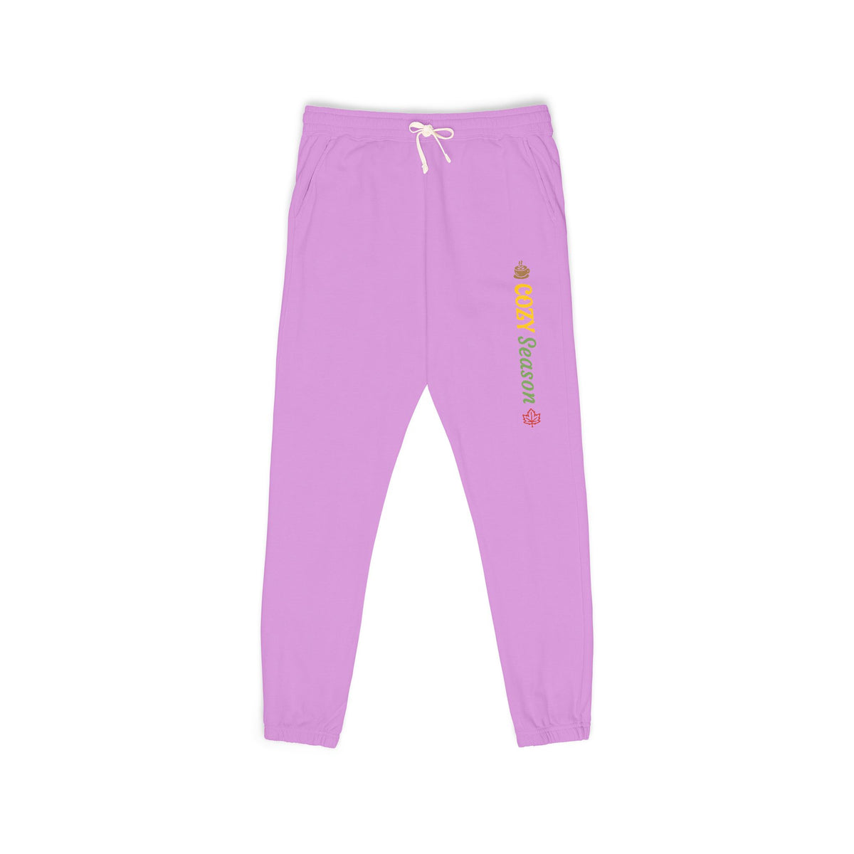Harvest Haze 9 | "Cozy Season" Vertical Script Garment-Dyed Joggers