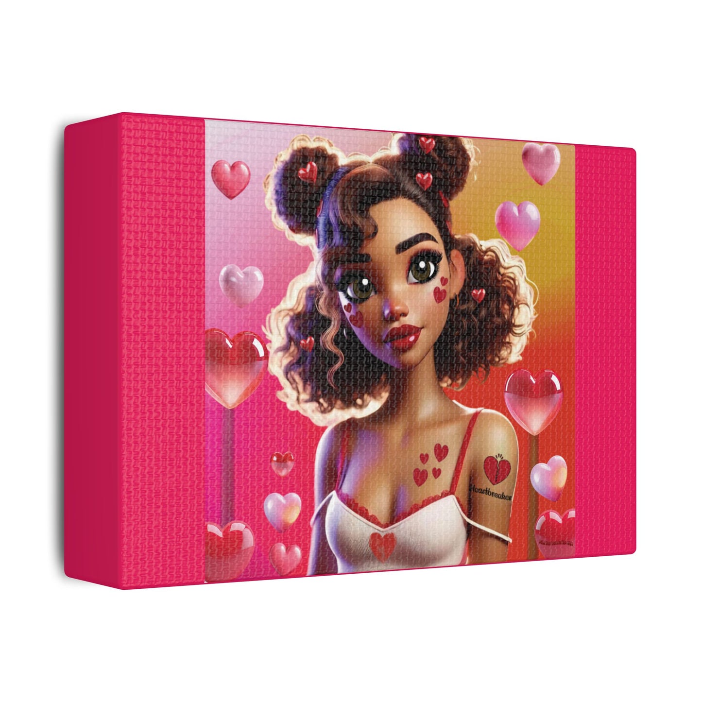 Heartbreaker 2 | Watermelon - Canvas Print, satin (multiple sizes)