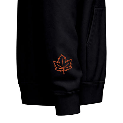 Harvest Haze | 'Cozy Season' Embroidered Zip Hoodie (multiple colors)