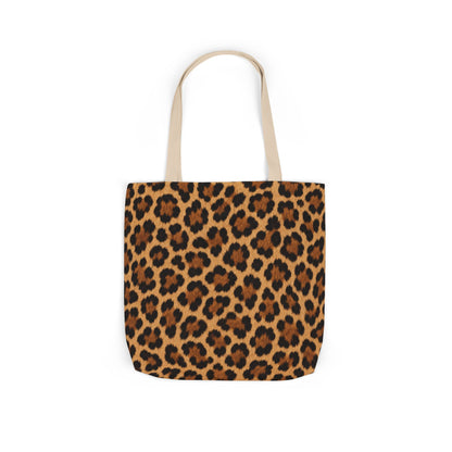 Leopard | Leopard Pattern Canvas Tote Bag (3 sizes)