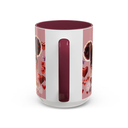 Heartbreaker 3| Cotton Candy - Coffee Mug, two-tone, 15 oz (multiple handle colors)