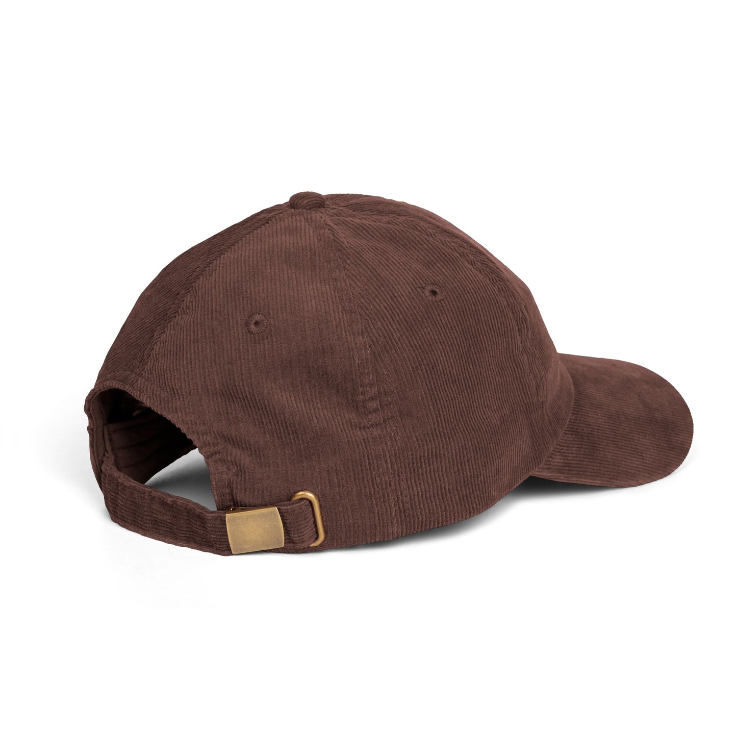 The Cozy Edit3 | Gold Embroidered Pumpkin Season Corduroy Cap