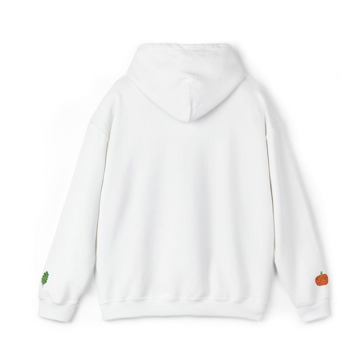 Autumn Harvest 3 | 'Grateful' Light Green Embroidered Fall Hoodie (multiple colors)