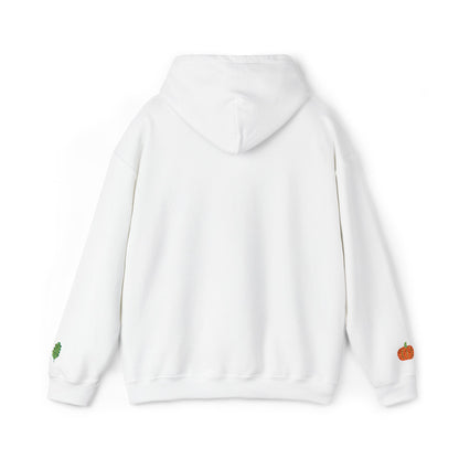 Autumn Harvest 3 | 'Grateful' Light Green Embroidered Fall Hoodie (multiple colors)