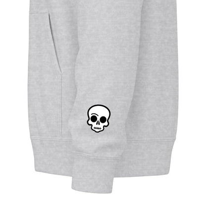 Harvest Haze | Spooky Season Gaphic Icons Zip Hoodie (front and back design)