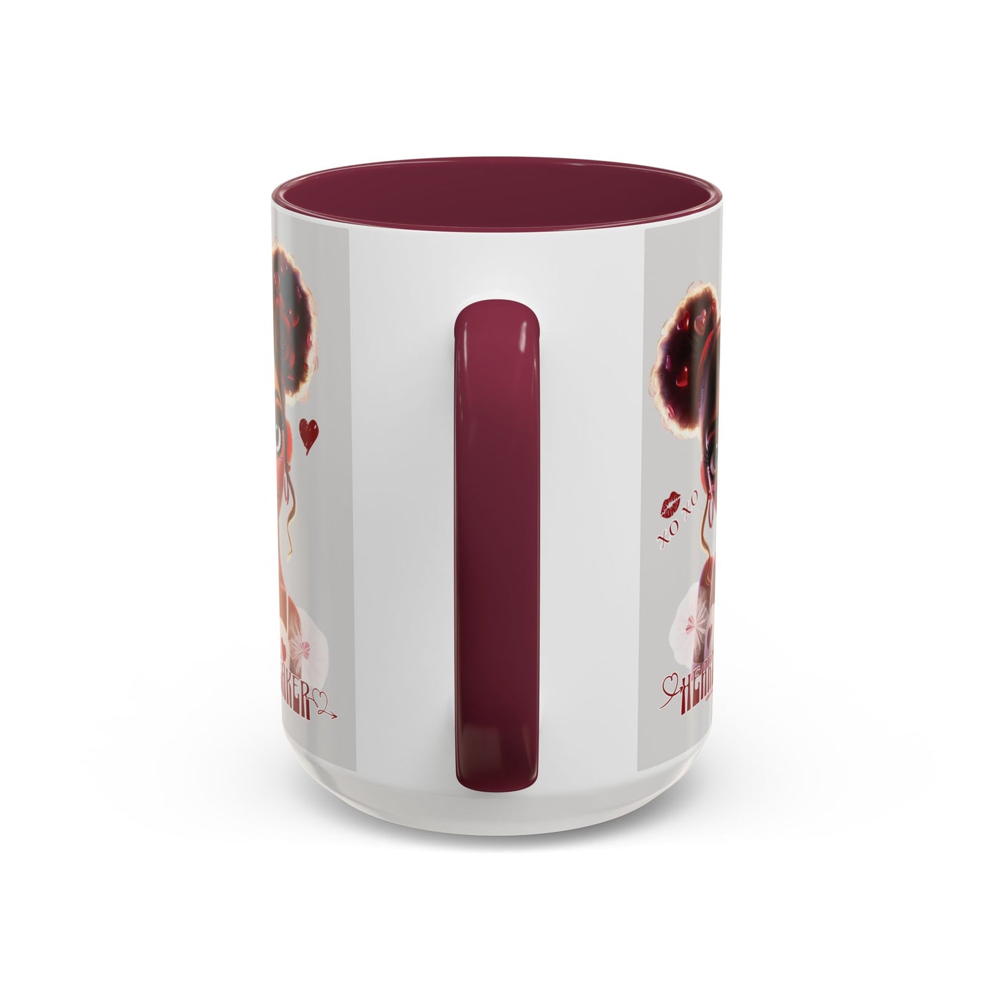 Heartbreaker 3| Ice - Coffee Mug, two-tone, 15 oz (multiple handle colors)