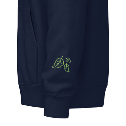 Harvest Haze | 'Cozy Season' Embroidered Zip Hoodie (multiple colors)
