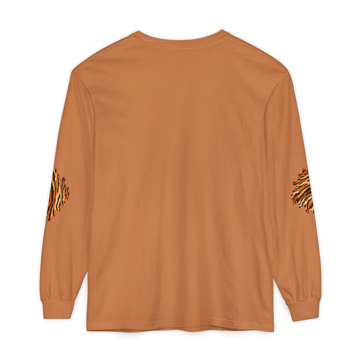 Tiger | Tiger Stripe Patch Long Sleeve T-Shirt (multiple colors)