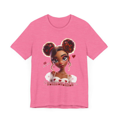 Heartbreaker 3 | Tee, Red Typography - short sleeve (multiple sizes/colors)