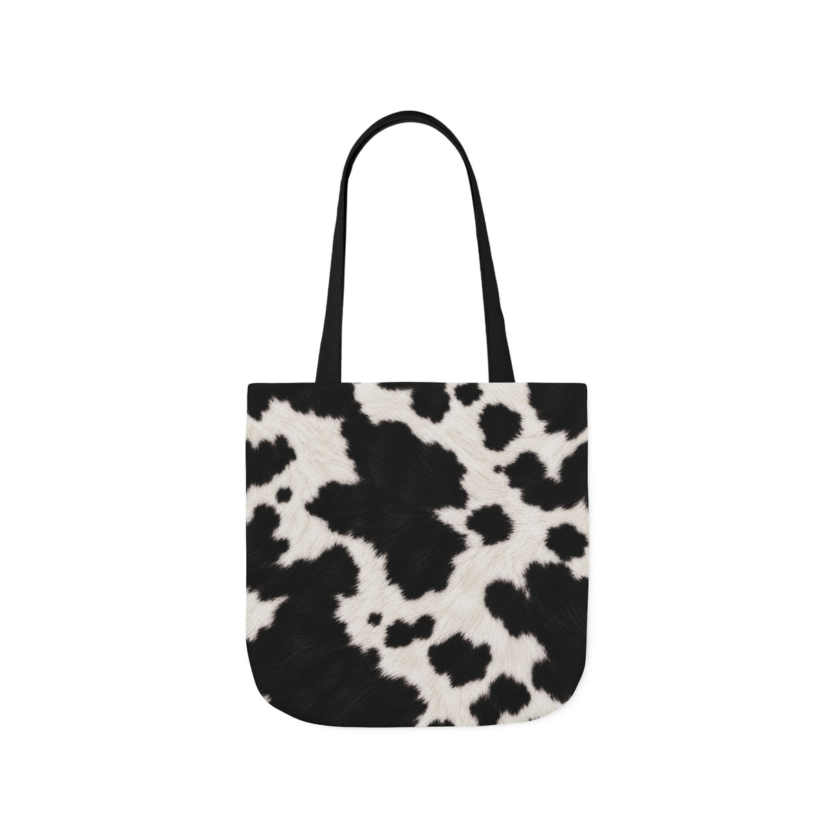 Cow | Black & White Cowhide Canvas Tote Bag (3 sizes)