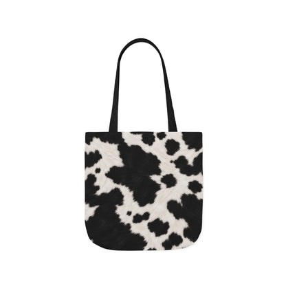 Cow | Black & White Cowhide Canvas Tote Bag (3 sizes)