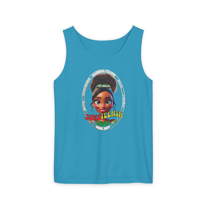 Juneteenth | Graphic Celebratory Tank Top (front and back design)