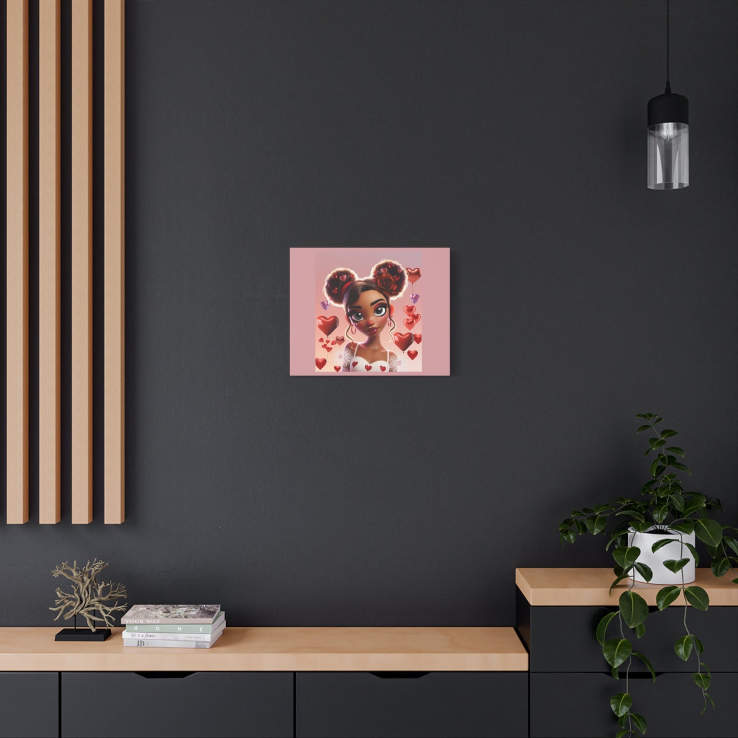 Heartbreaker 3 | Cotton Candy Matte Canvas Print