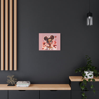 Heartbreaker 3 | Cotton Candy Matte Canvas Print