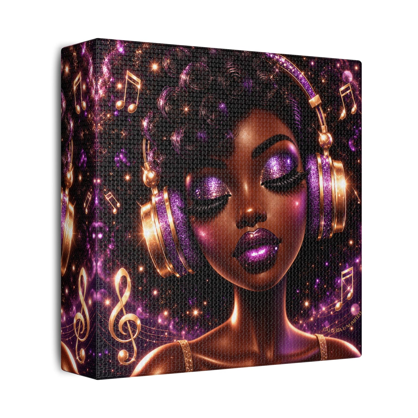 Soul in Stereo | The Melody, Satin Stretched Canvas