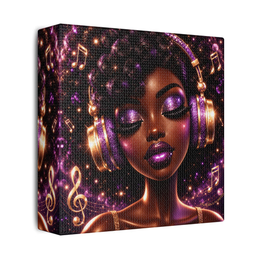 Stereo in Soul | The Melody, Satin Stretched Canvas