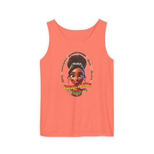 Juneteenth | Graphic Celebratory Tank Top (front and back design)