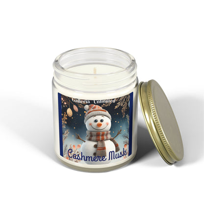 The Cozy Edit6 | Cashmere Musk Scented Candle (9oz) — Natural Soy Wax Jar