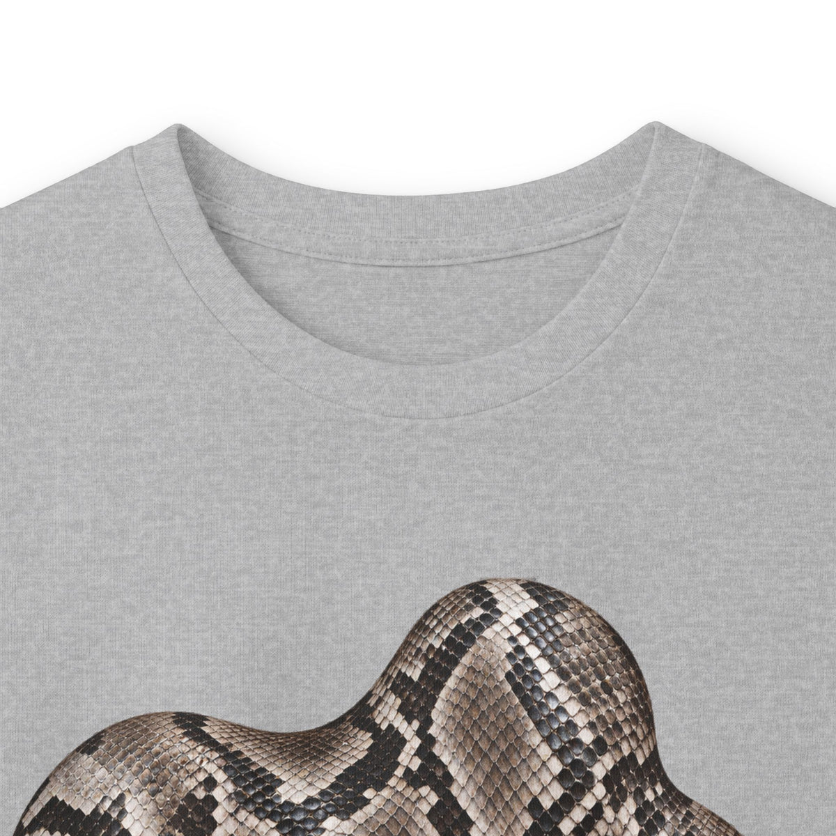 Snake | Grey Snakeskin Abstract Long Sleeve Tee (multiple shades)