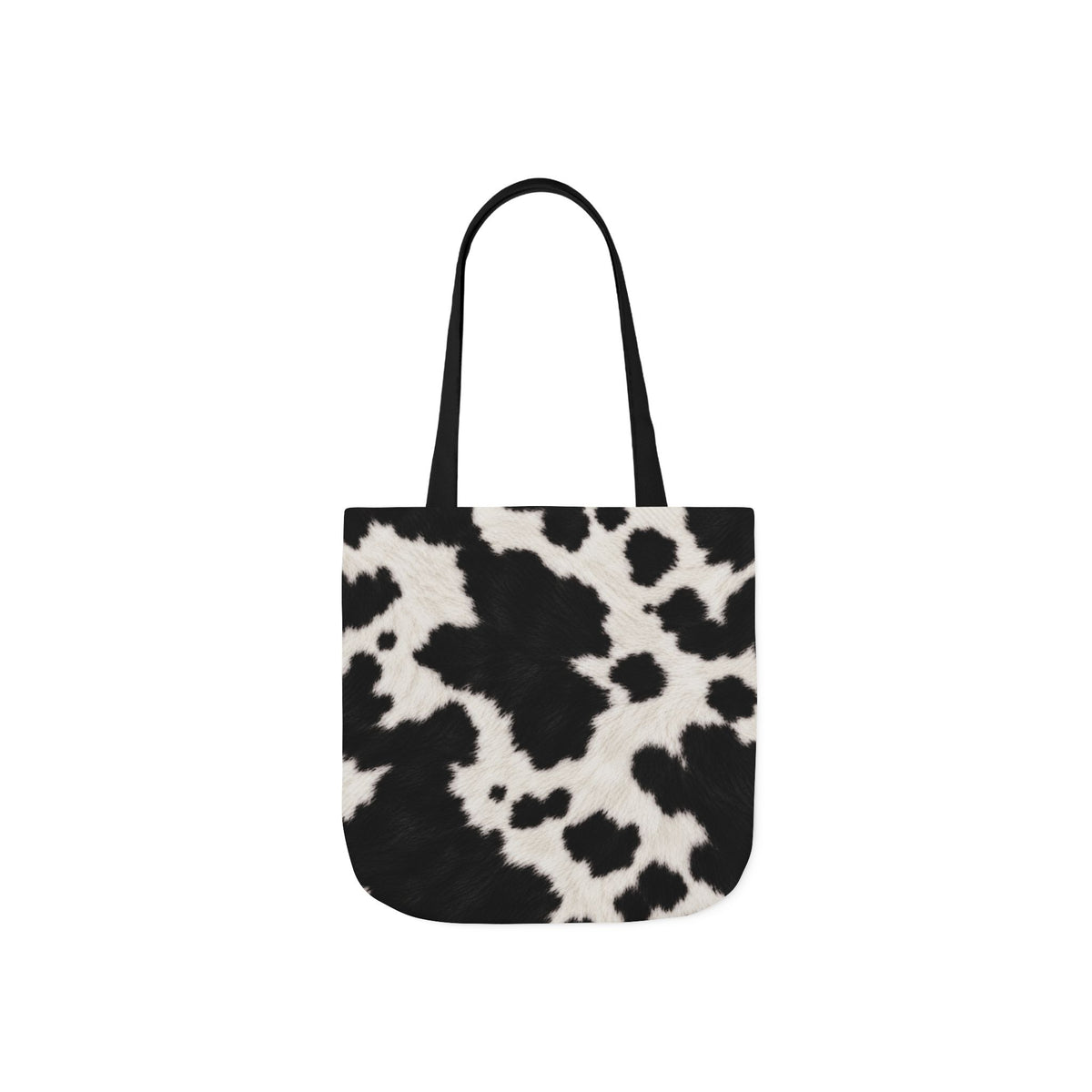 Cow | Black & White Cowhide Canvas Tote Bag (3 sizes)