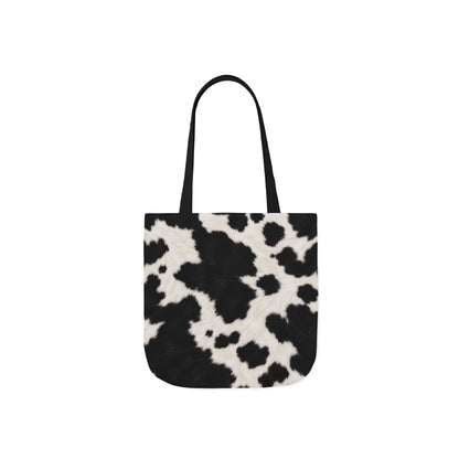 Cow | Black & White Cowhide Canvas Tote Bag (3 sizes)