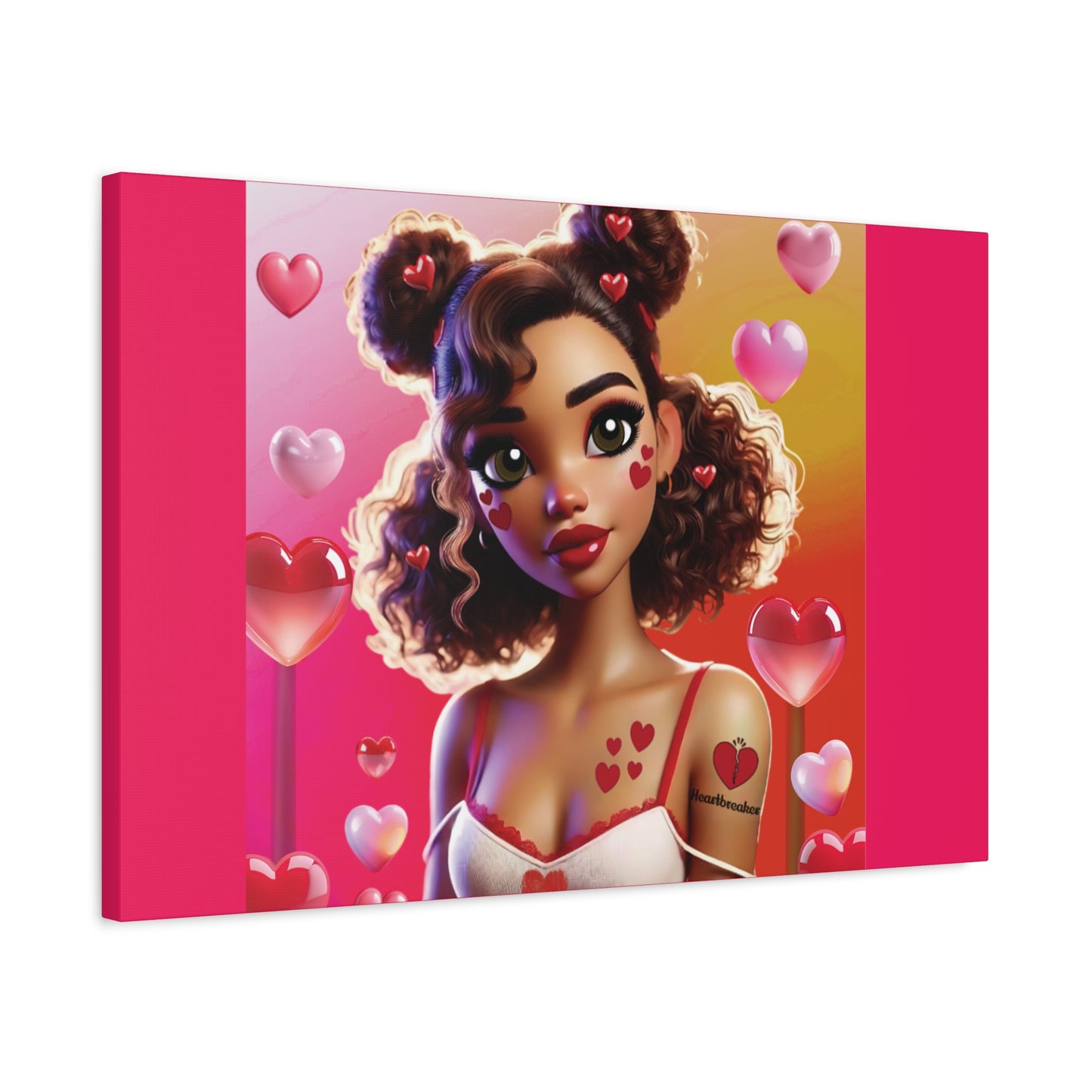 Heartbreaker 2 | Watermelon - Canvas Print, matte (multiple sizes)