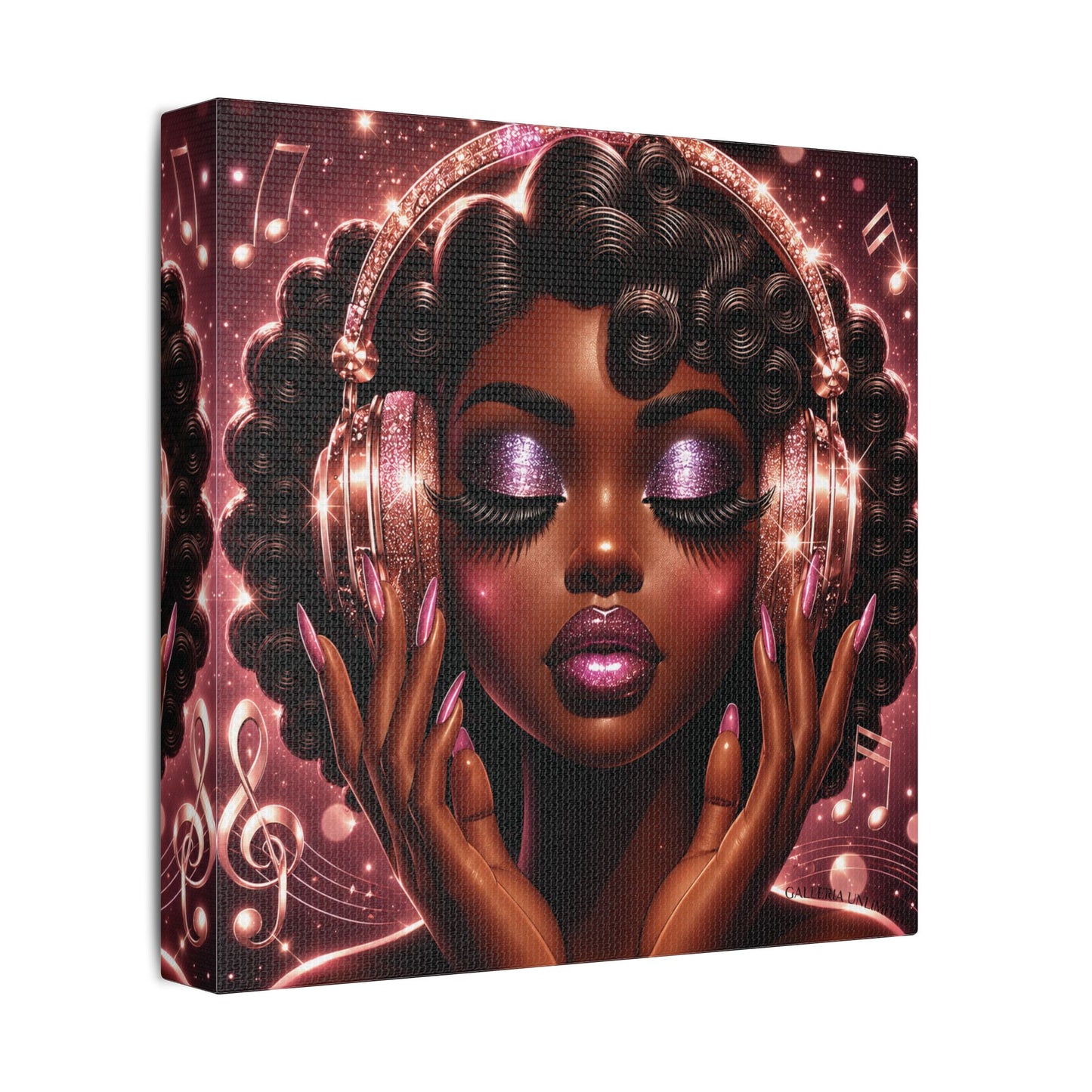 Soul in Stereo | The Sound, Satin Stretched Canvas