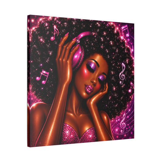 Stereo in Soul | The Vibe, Satin Stretched Canvas