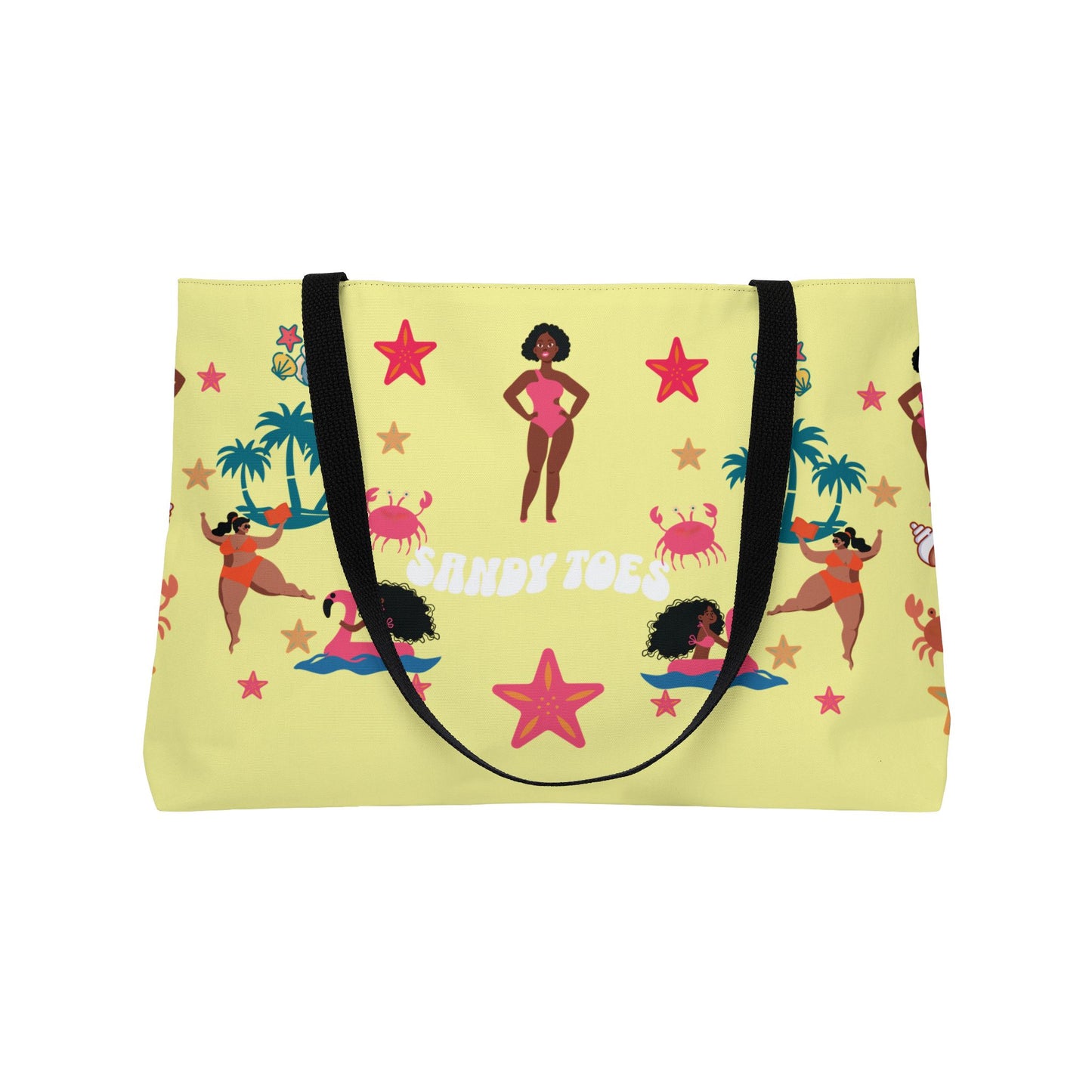 Sandy Toes | Weekender Tote Bag - Pineapple1 (two sides)
