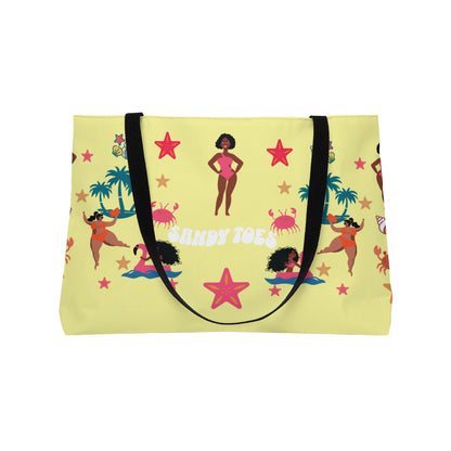 Sandy Toes | Weekender Tote Bag - Pineapple1 (two sides)
