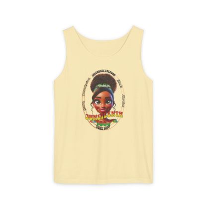 Juneteenth | Graphic Celebratory Tank Top (front and back design)