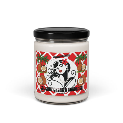 Pearls & Curls4 | Coconut Cream & Cardamom - Soy Candle (9oz)