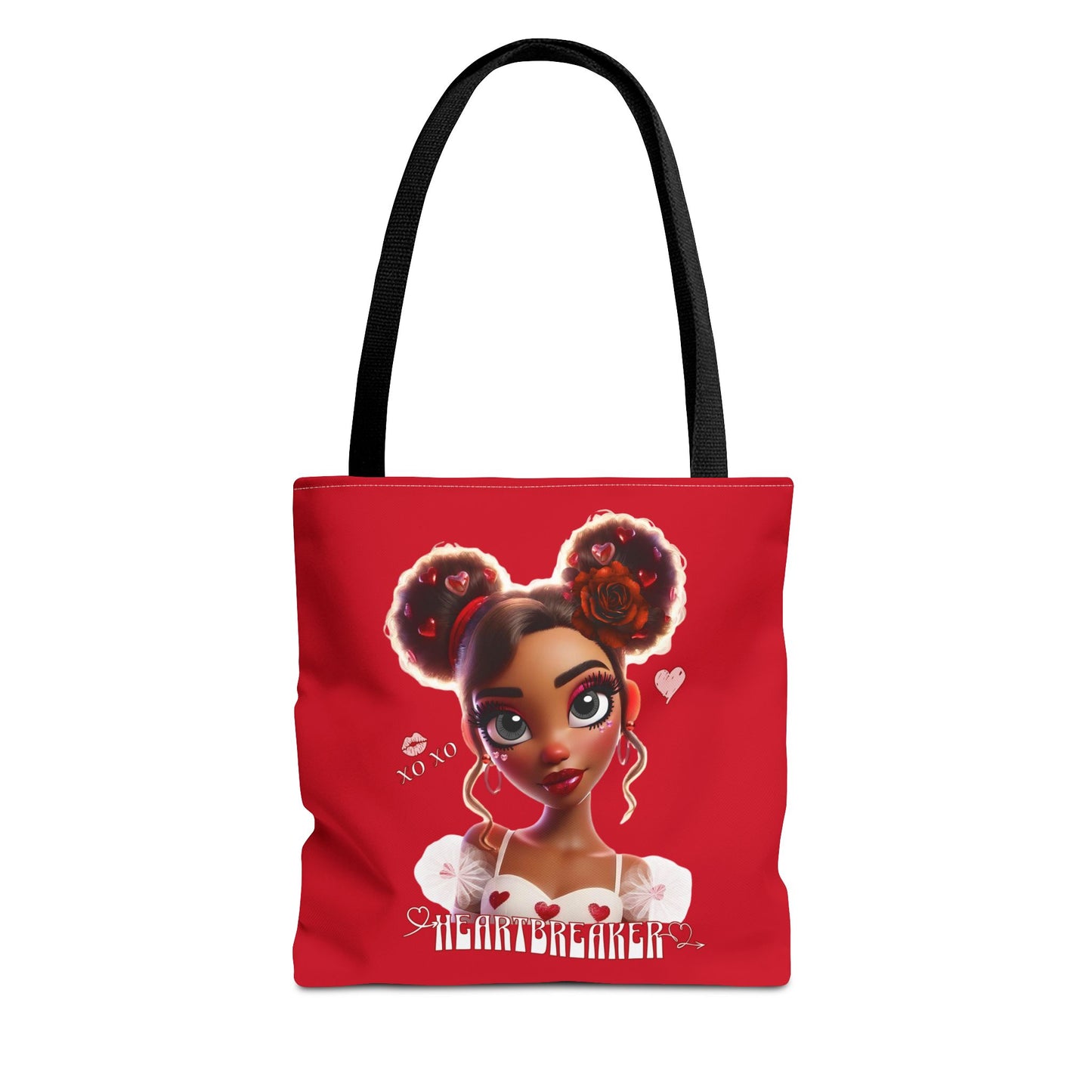 Heartbreaker 3 | Cherry - Tote Bag, two-tone (multiple sizes/handle colors)