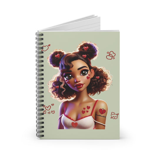 Heartbreaker 2 | Kiwi Spiral Notebook