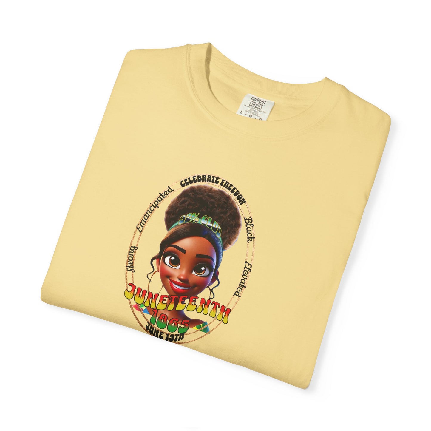 Juneteenth | Celebration Tee (front and back design)