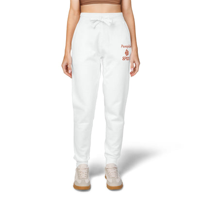 Harvest Haze | "Pumpkin Spice" Embroidered Sweatpants